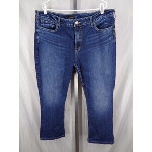 Silver Jeans Avery Slim Boot Plus Size 22 x 25 Hemmed Inseam